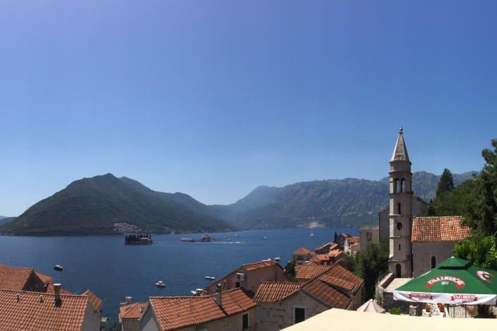 Bella Vista Zmukic Appartement Perast Buitenkant foto